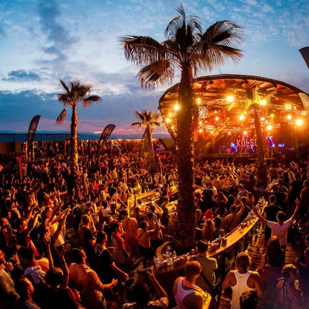 Aquarius club at Zrce Beach in Novalja